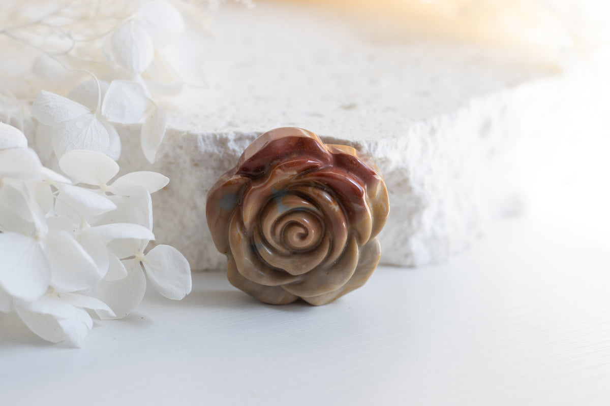 Mongolian Alashan Flower Stone