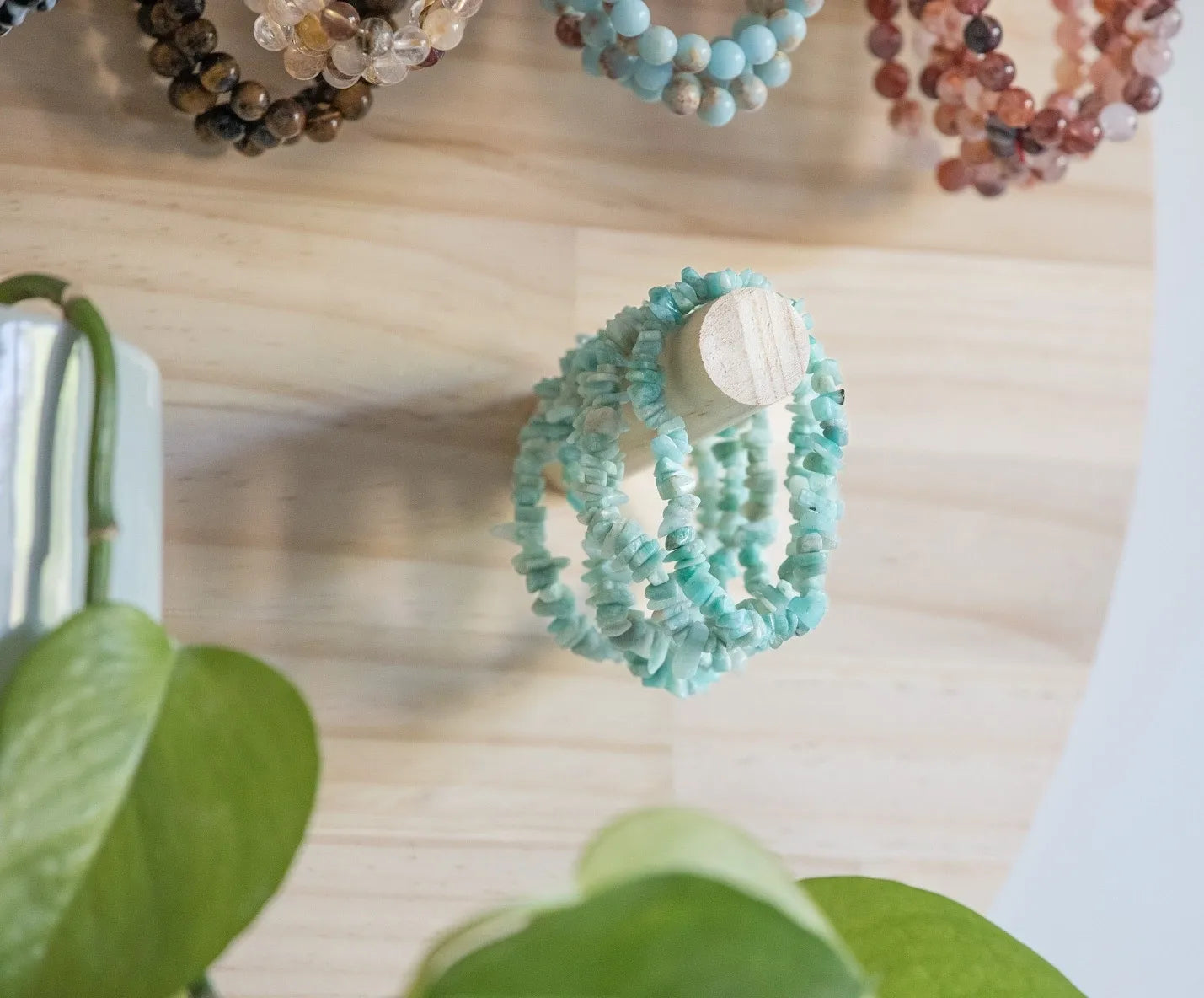 Amazonite Chip Bracelet