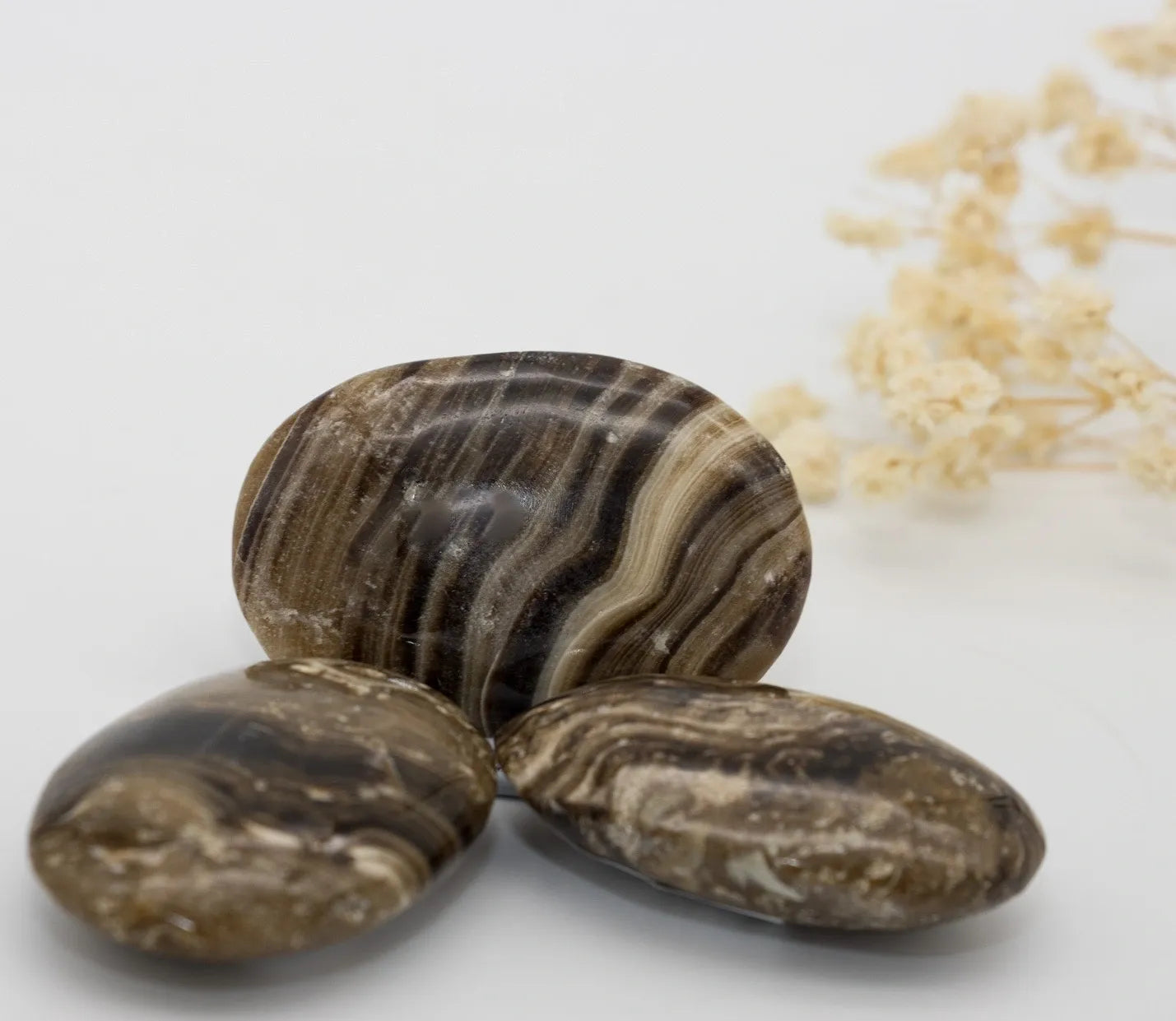 Chocolate Calcite Soothing Stone