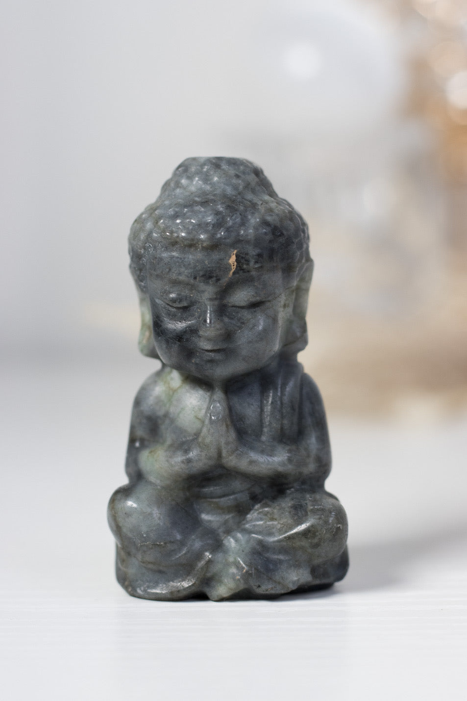 Labradorite Buddha