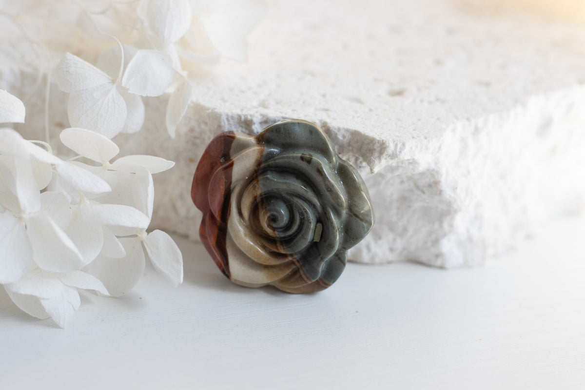 Mongolian Alashan Flower Stone