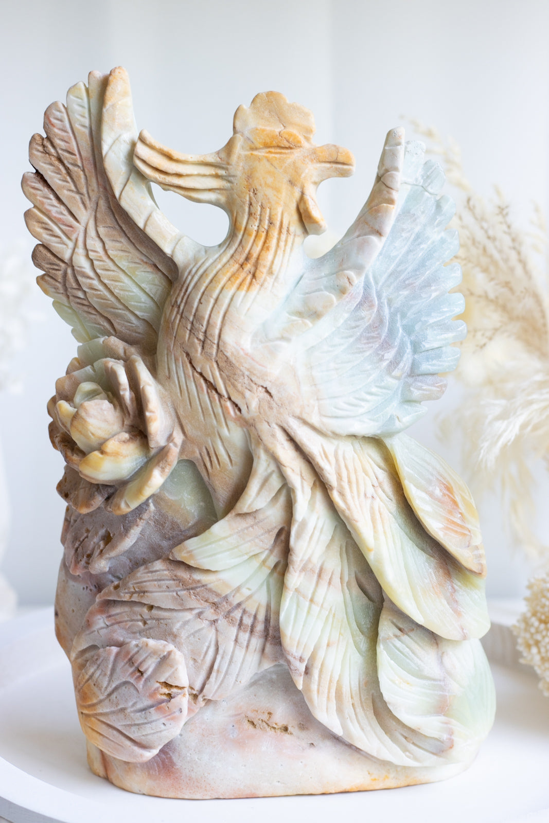 Stunning Caribbean Calcite Phoenix - minor repair