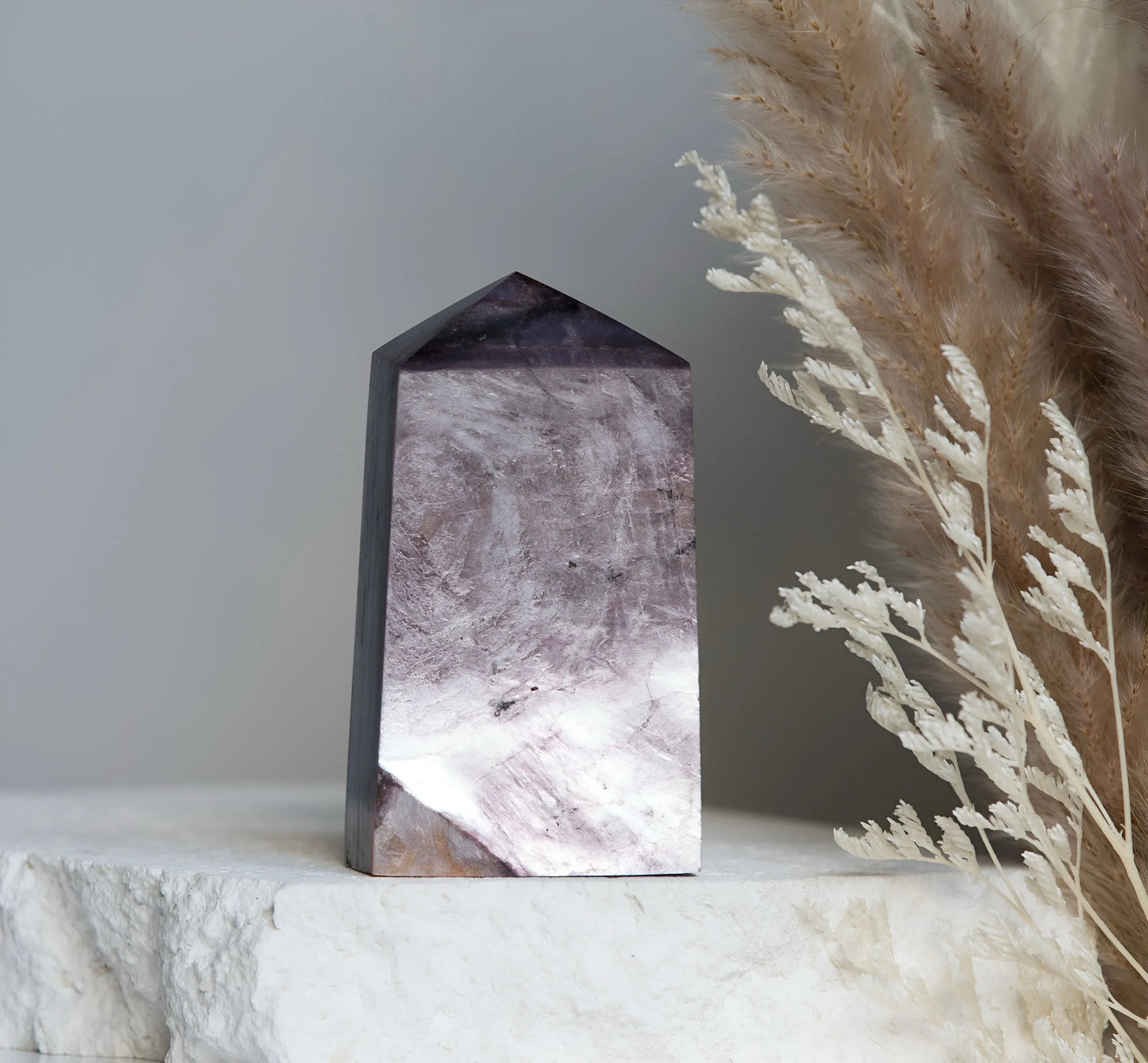Incredibly Gemmy Lepiodolite Tower