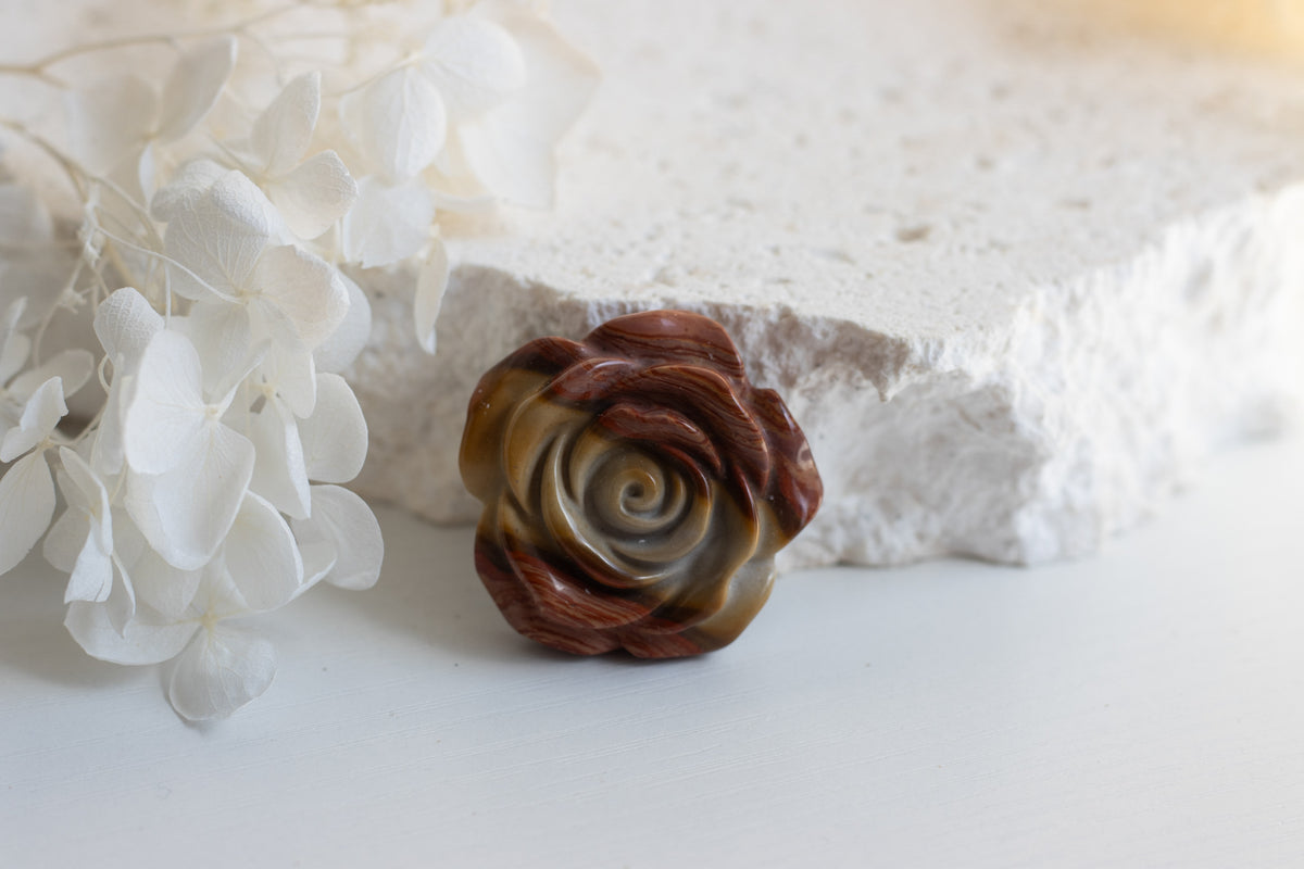 Mongolian Alashan Flower Stone