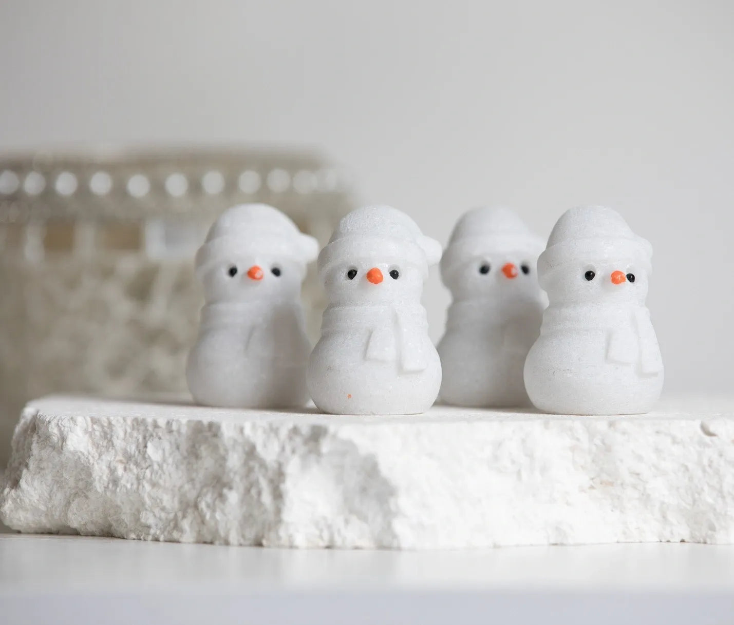 White Jade Snowman