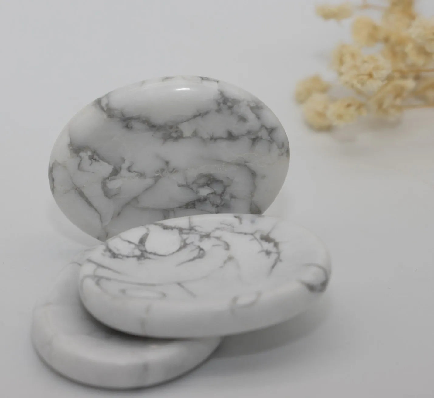 White Howlite Soothing Stone