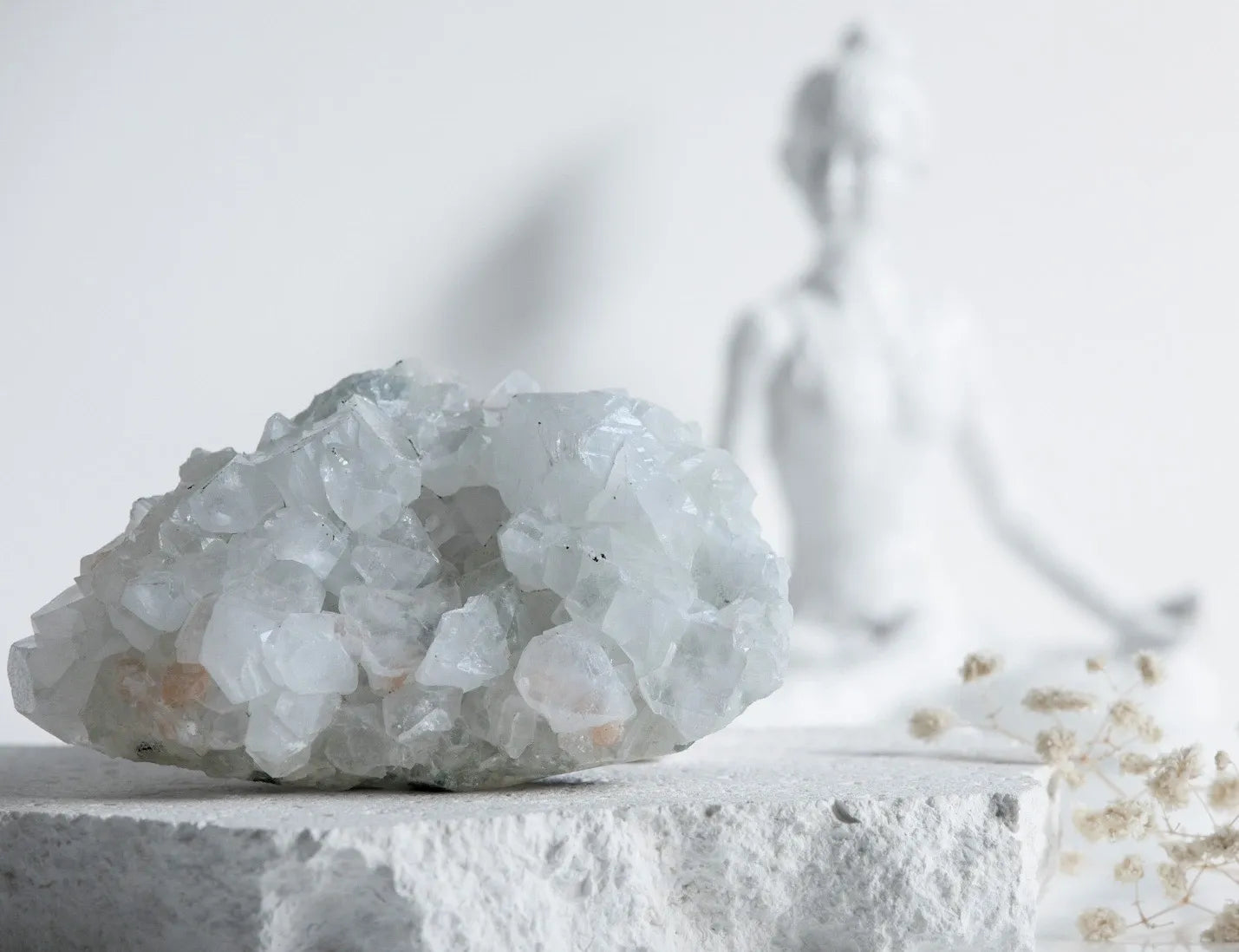 Apophyllite Cluster