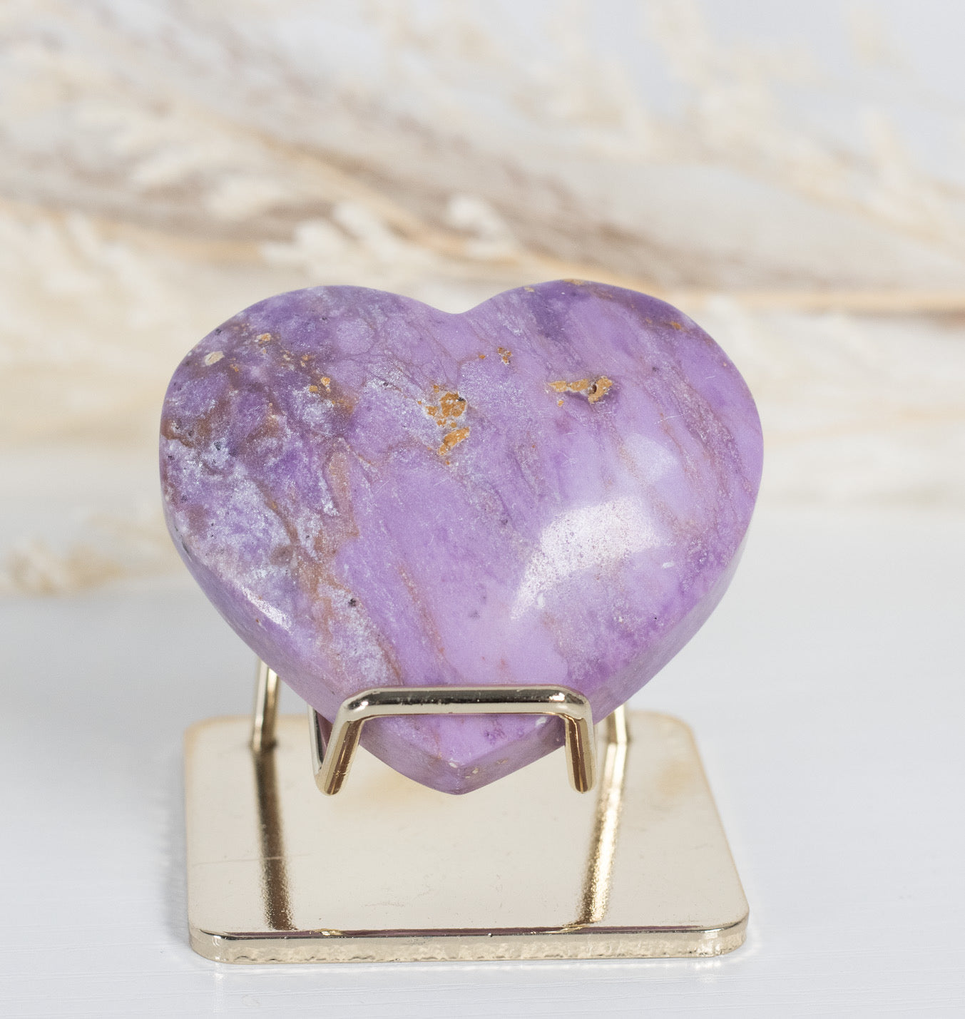 Phosphosiderite Heart 83g