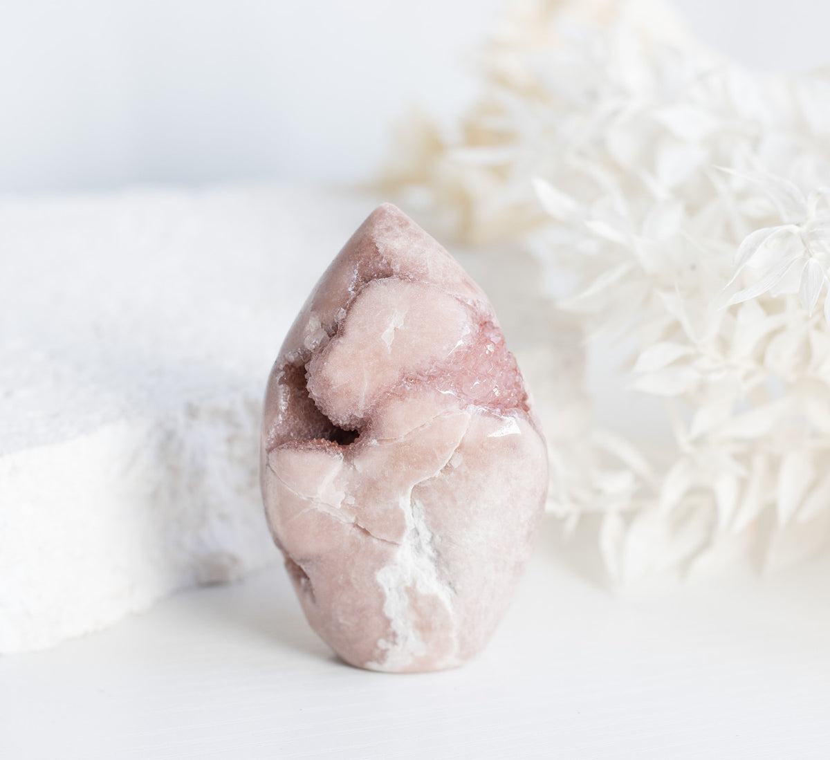 Sparkly Pink Amethyst Freeform