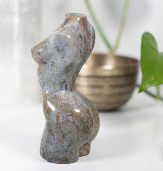 Gorgeous Ocean Jasper Goddess
