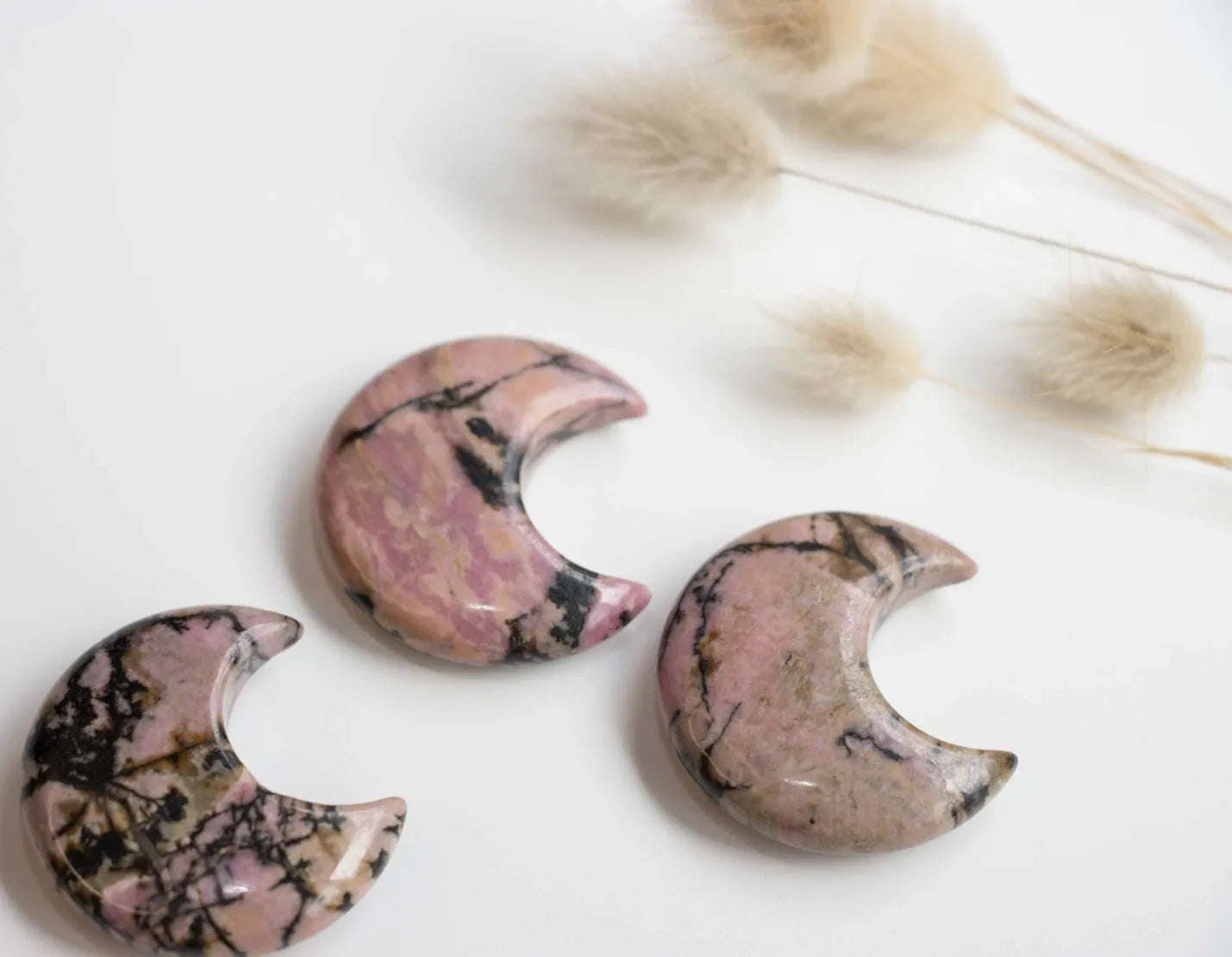 Rhodonite Mini Moon