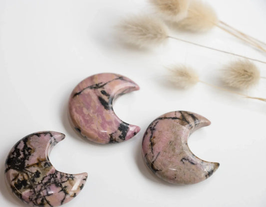 Rhodonite Mini Moon