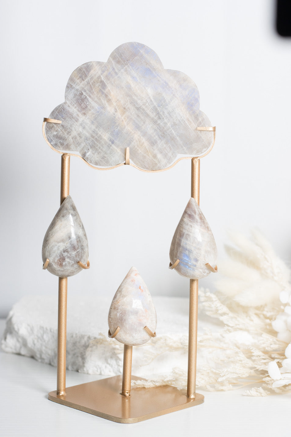 Moonstone Cloud & Raindrops