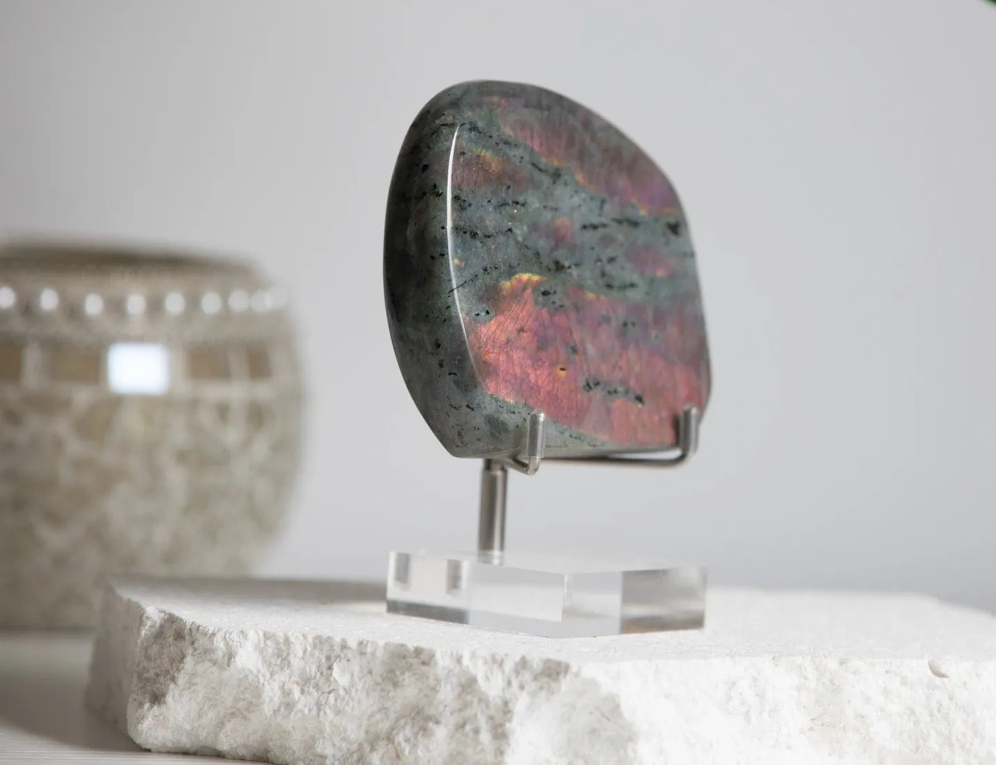 Purple Flash Labradorite Freeform