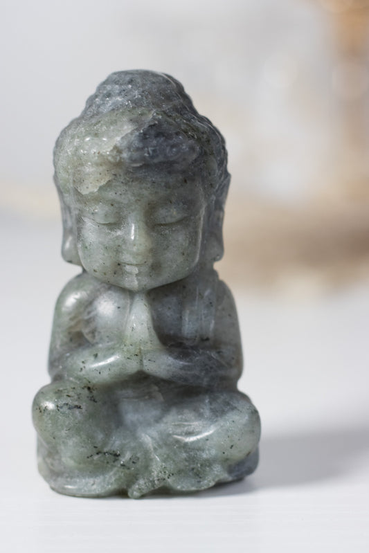 Labradorite Buddha