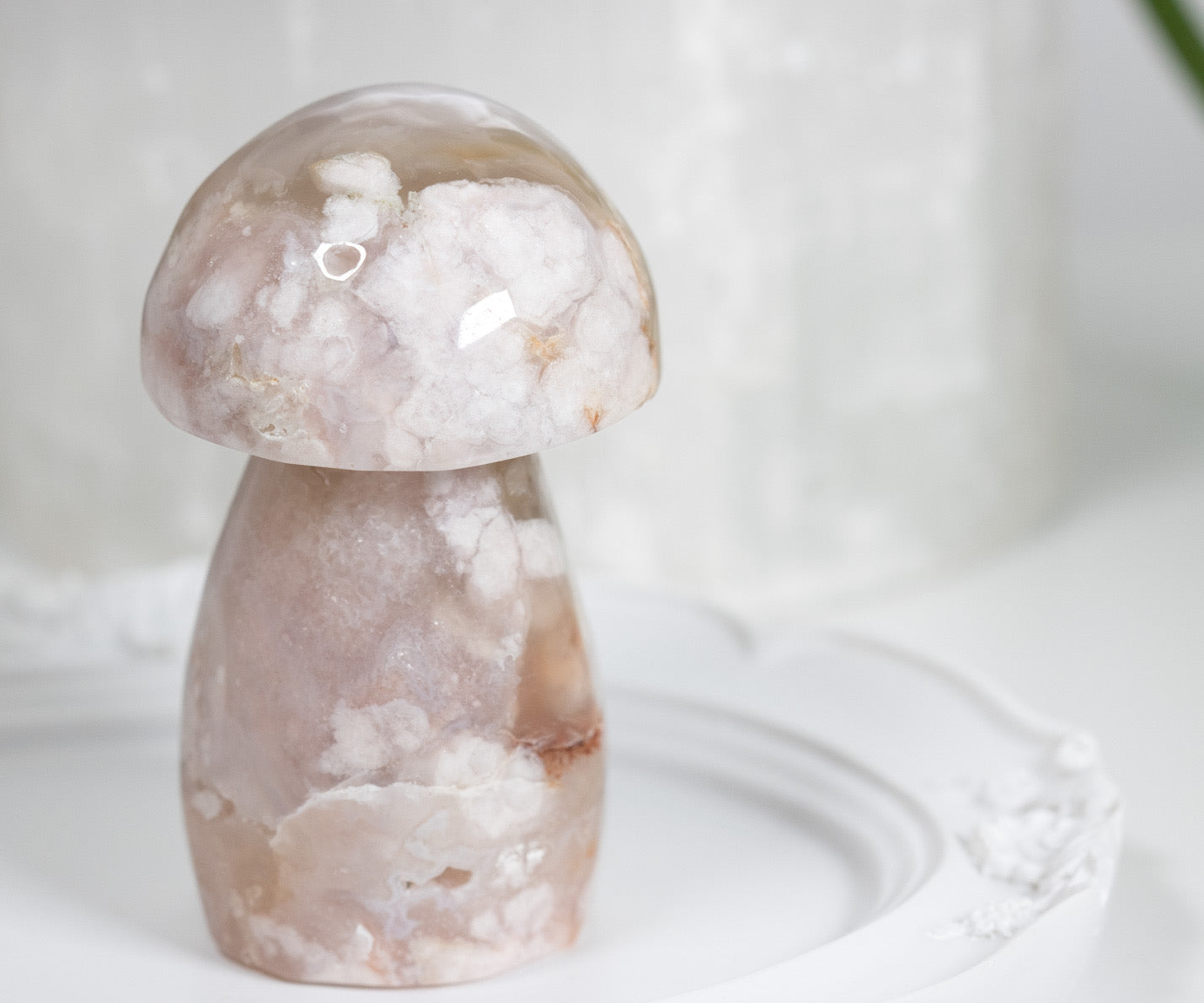 Chonky Flower Agate Shroomy