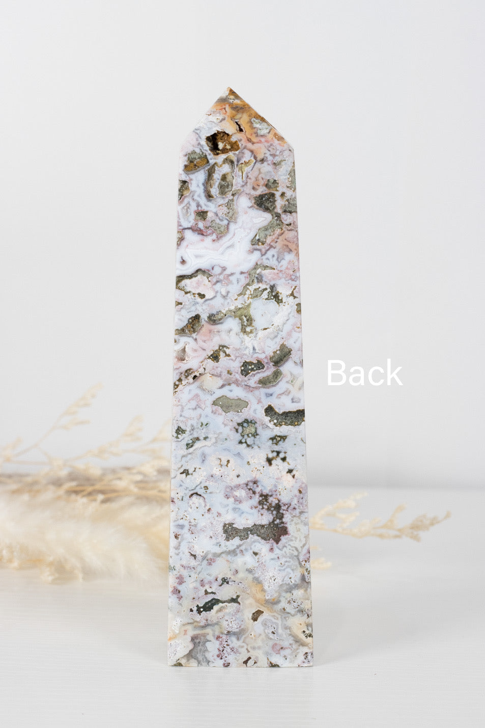 Breathtaking Pink Ocean Jasper Statement