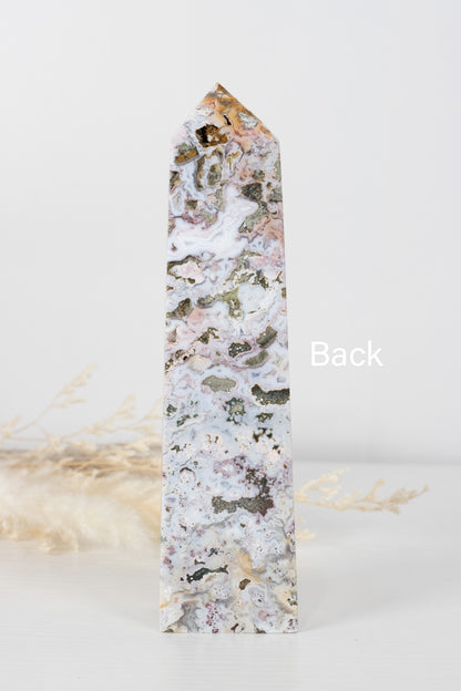 Breathtaking Pink Ocean Jasper Statement