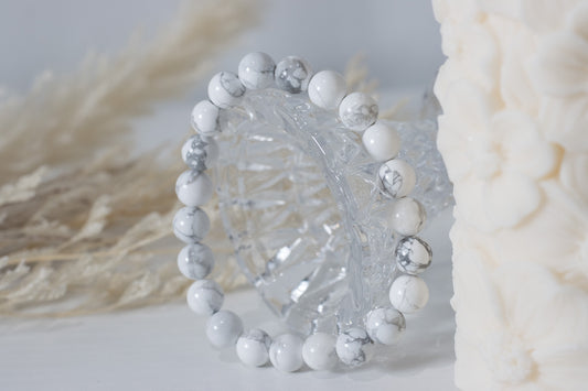White Howlite Bracelet