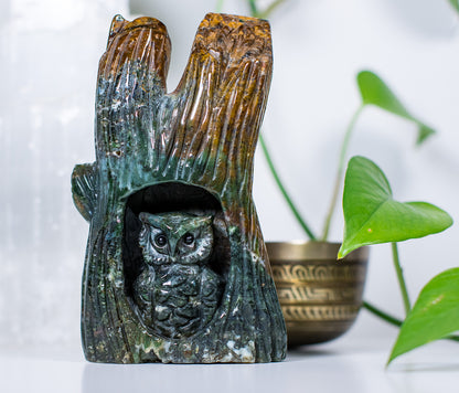 Enchanted Ocean Jasper Owl