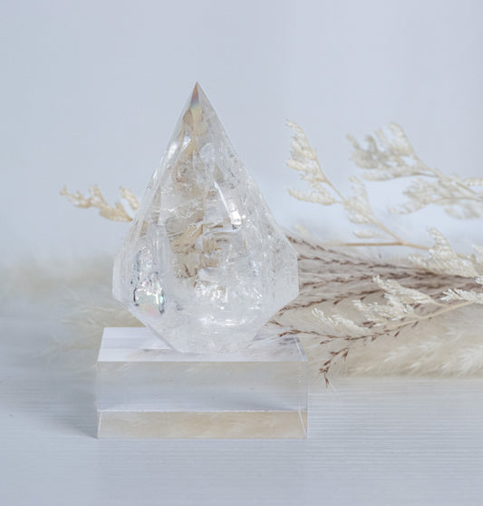 Gorgeous Clear Quartz Diamond