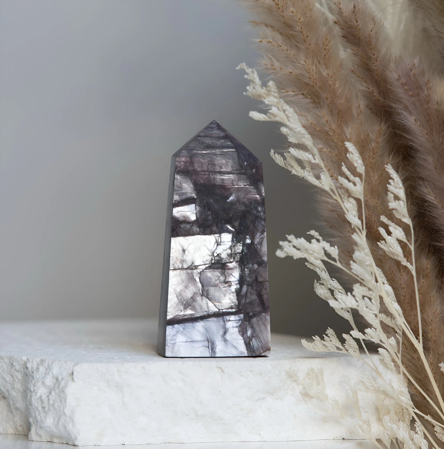 Gemmy Lepidolite tower