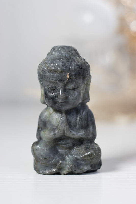 Labradorite Buddha