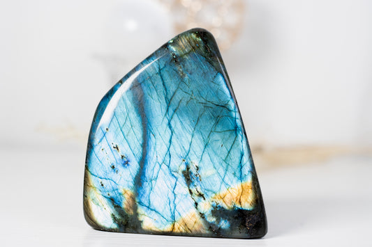 Wow! Stunning High Flash Labradorite Freeform