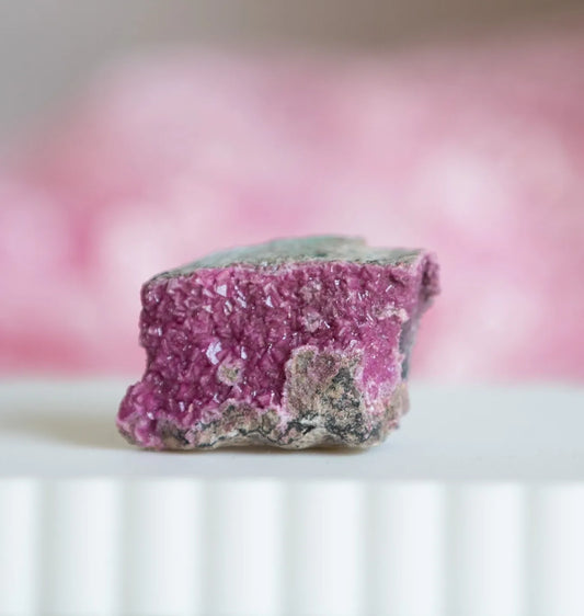 Pink Cobalt Calcite Specimen