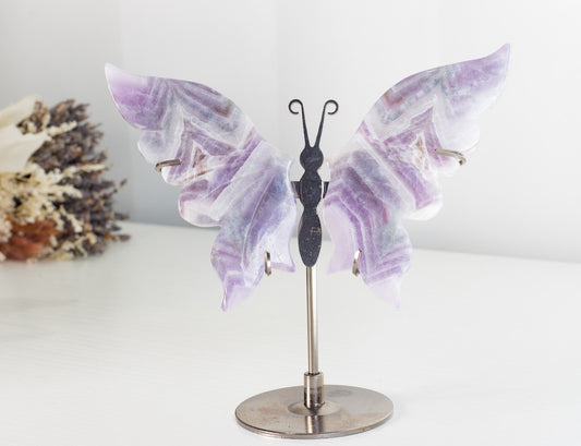 Elegant Amethyst Butterfly