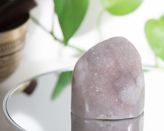 Sparkly Pink Amethyst Freeform