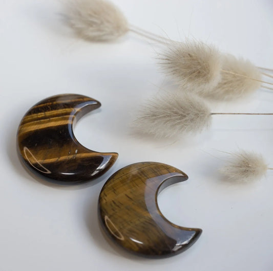 Tigers Eye Mini Moon