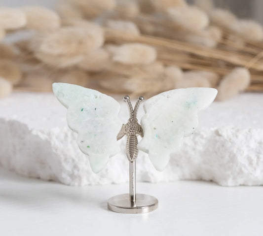 Phoenix Stone mini Butterfly on stand