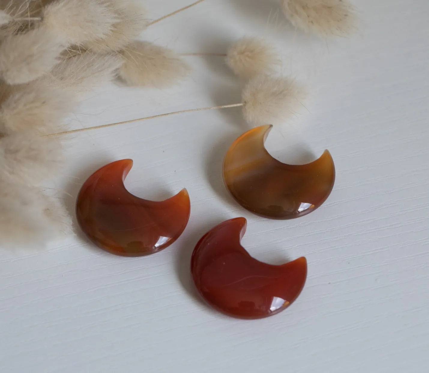 Carnelian Mini Moon