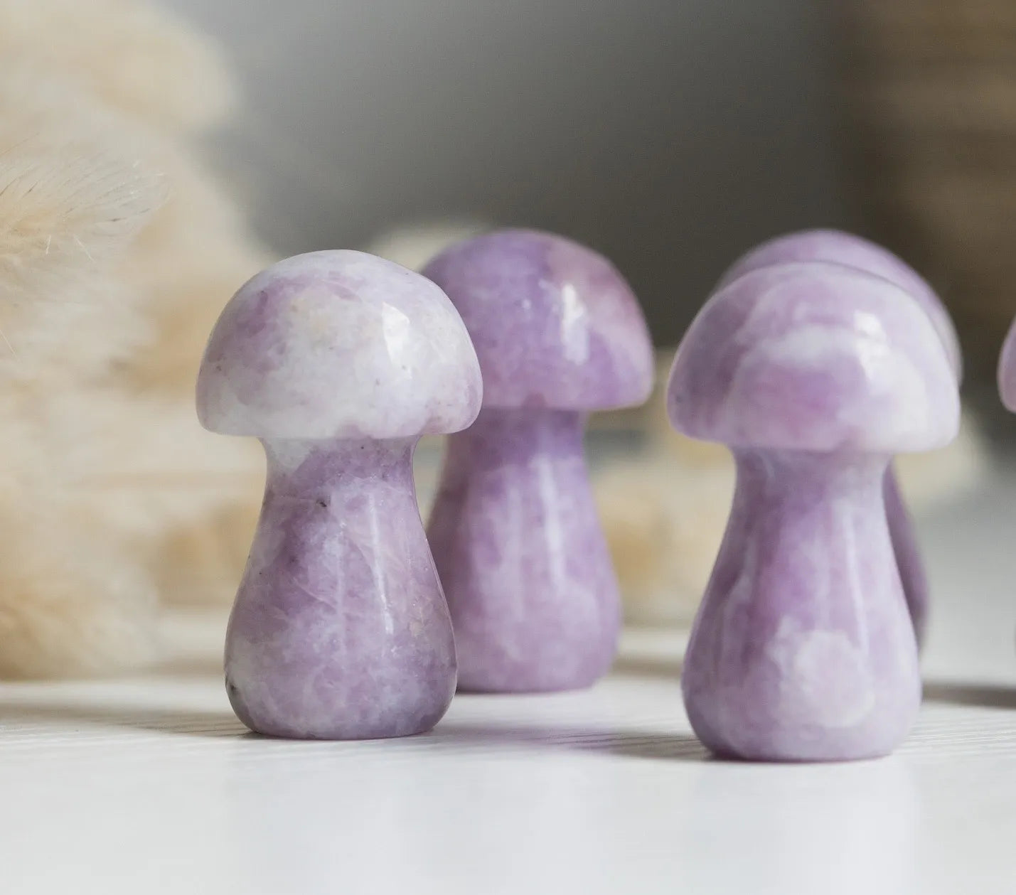 Lepidolite Mushroom