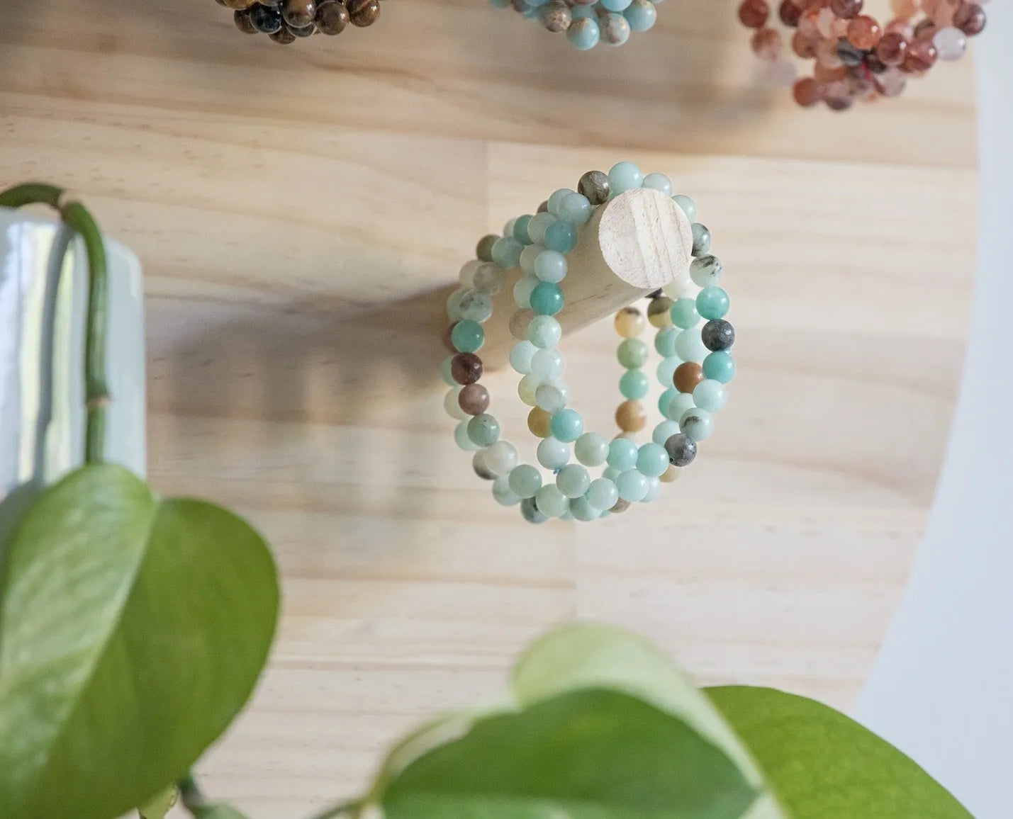 8mm Caribbean Calcite Bracelet