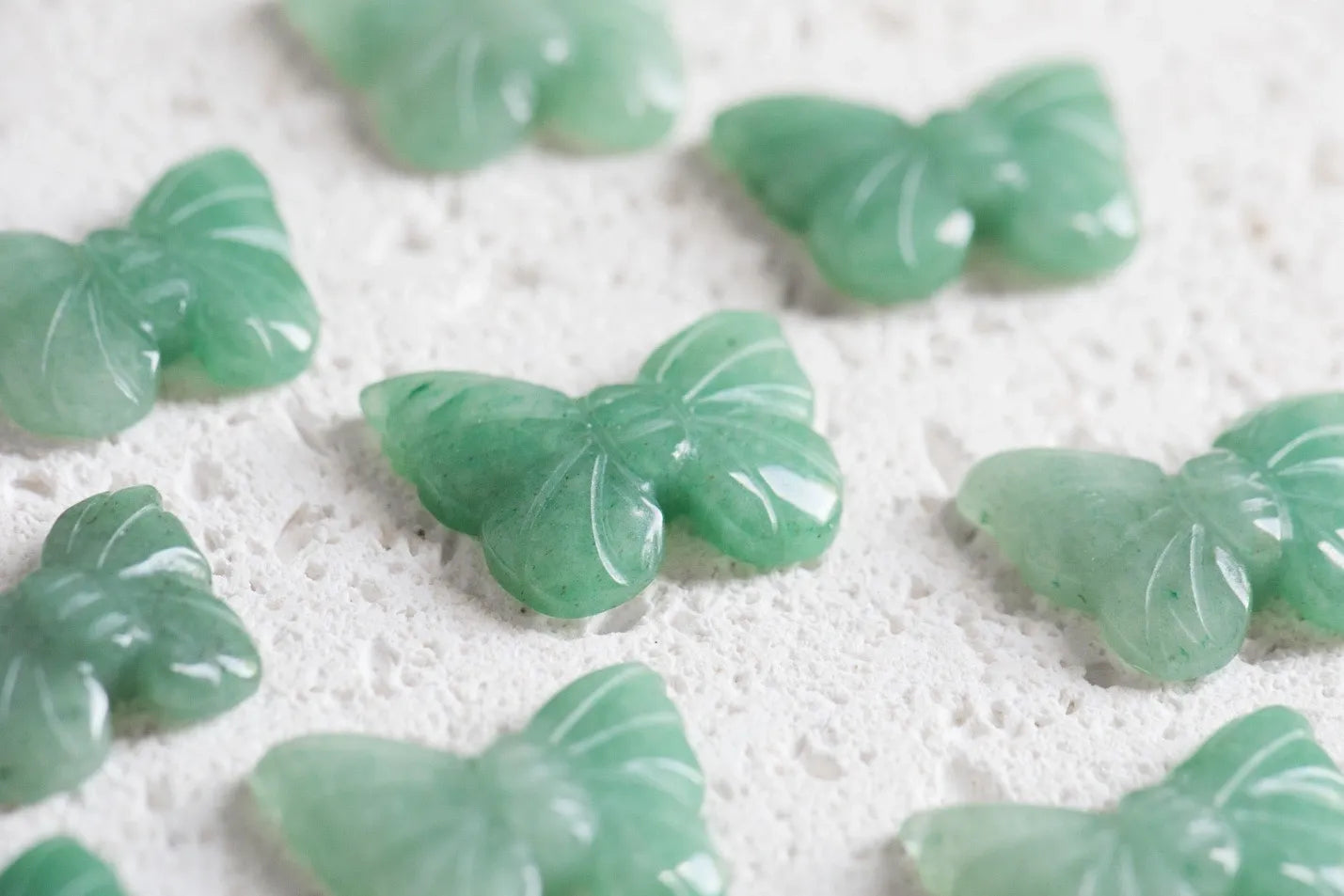 Mini Green Aventurine Butterfly