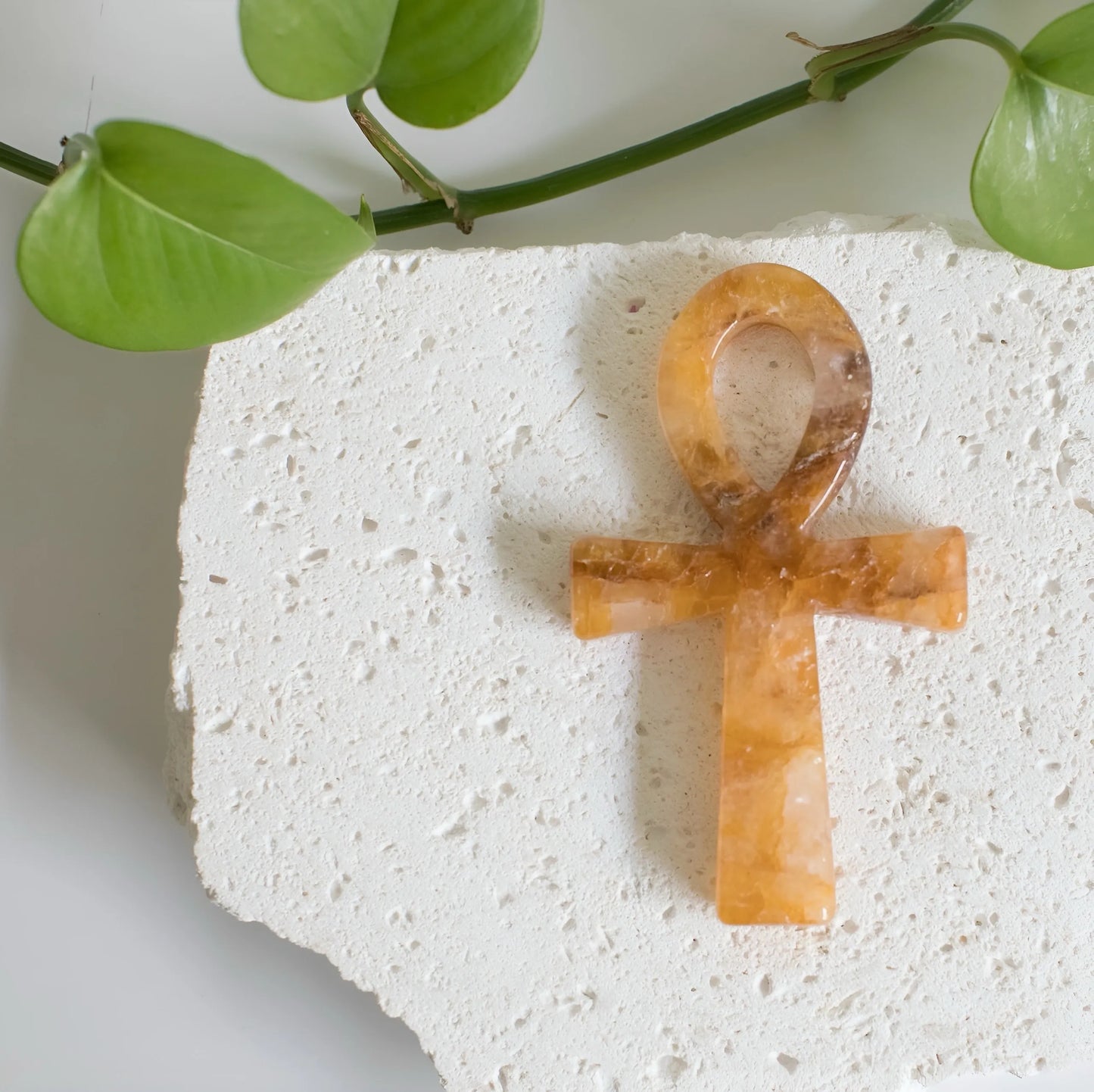 Large Golden Healer Ankh