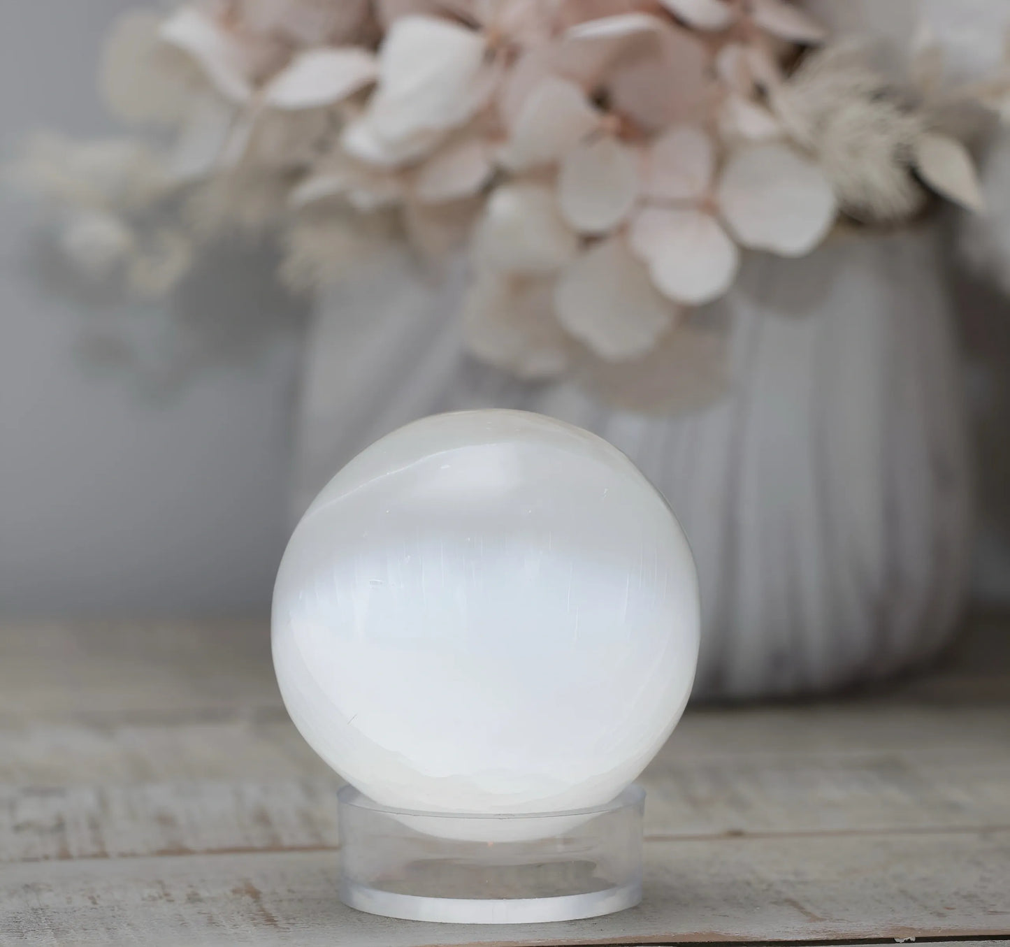 Selenite Sphere