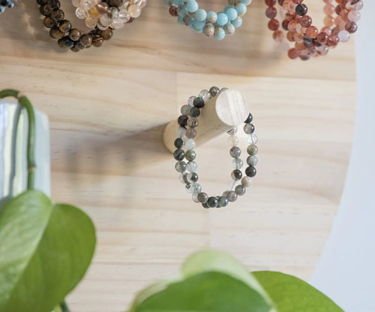 8mm Garden Quartz Bracelet