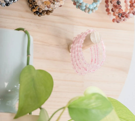 8mm Rose Quartz Bracelet