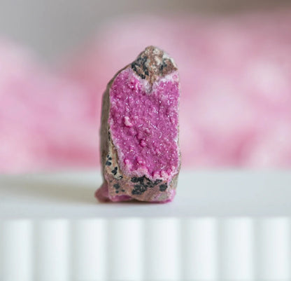 Pink Cobalt Calcite Specimen