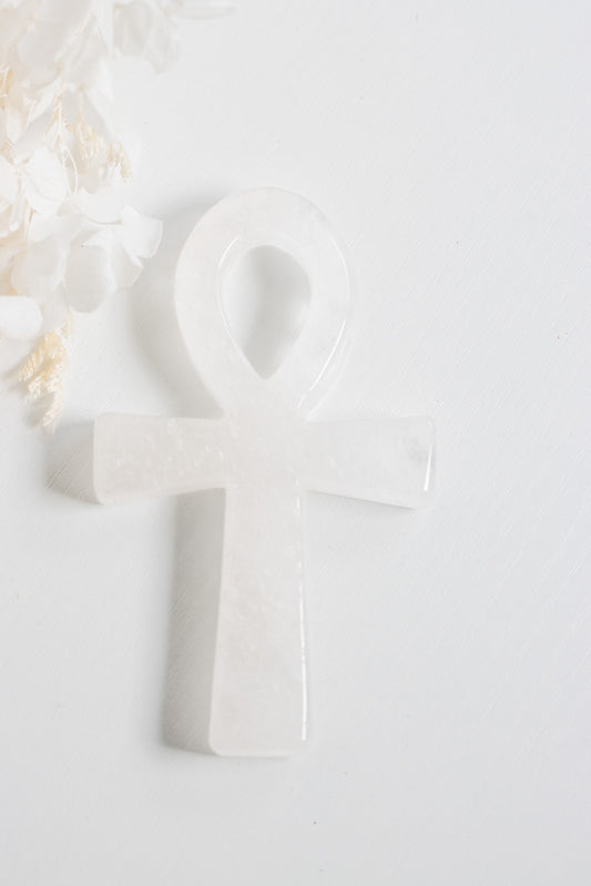 Clear Quartz Ankh