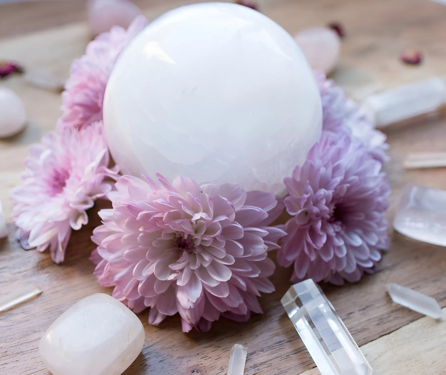 Selenite Sphere