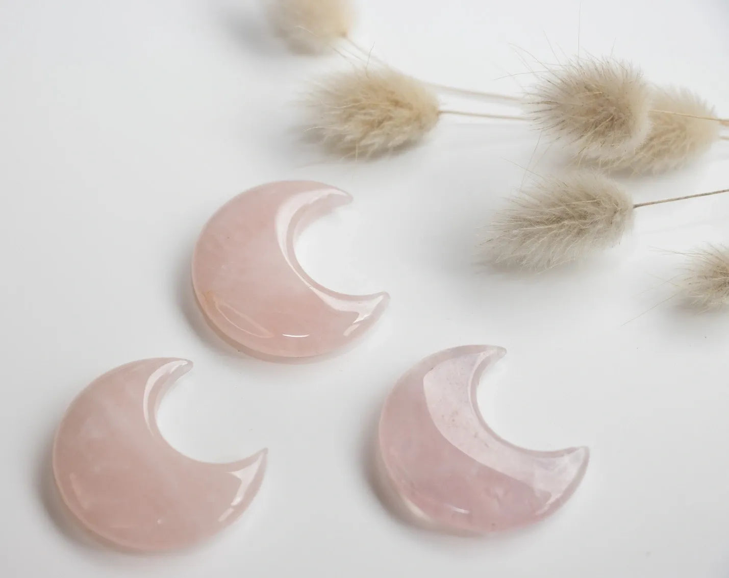 Rose Quartz Mini Moon