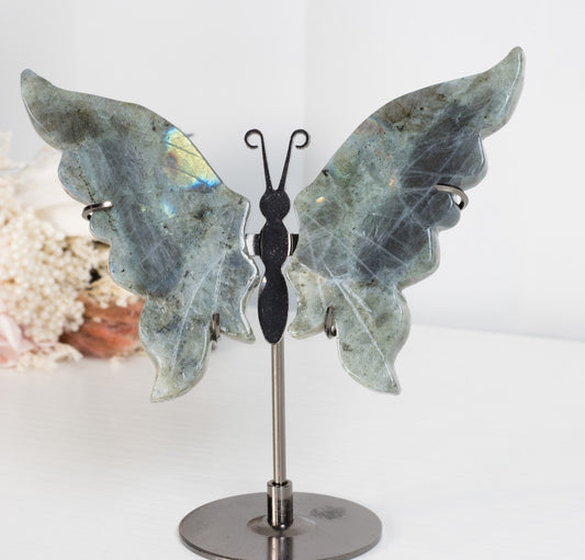 Stunning Labradorite Butterfly