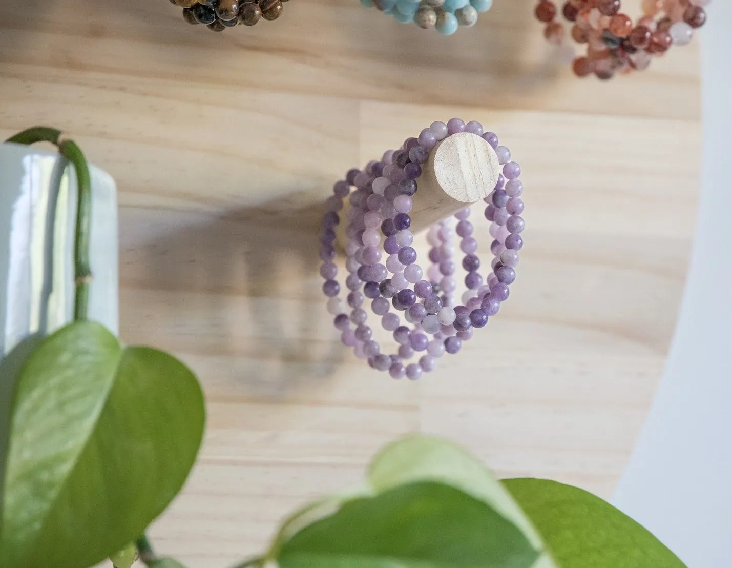 6mm Lepidolite Bracelet