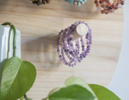 6mm Lepidolite Bracelet