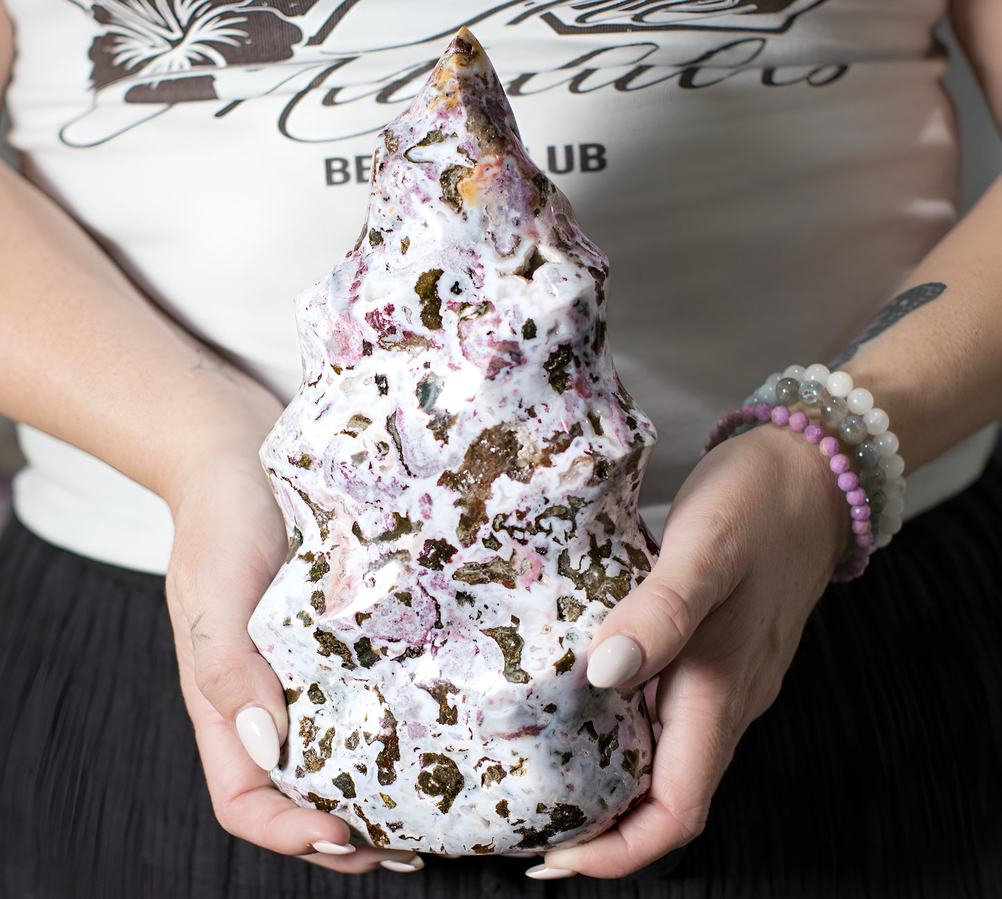 Massive Druzy Ocean Jasper Flame 2.7kg