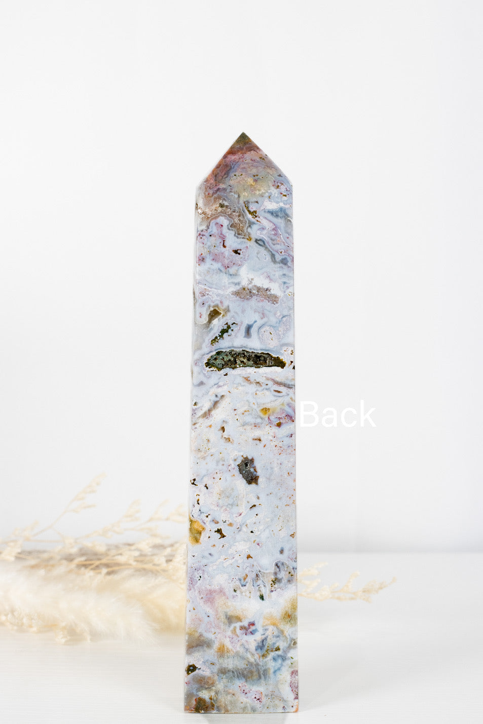 Incredibly beautiful Pink Ocean Jasper Statement